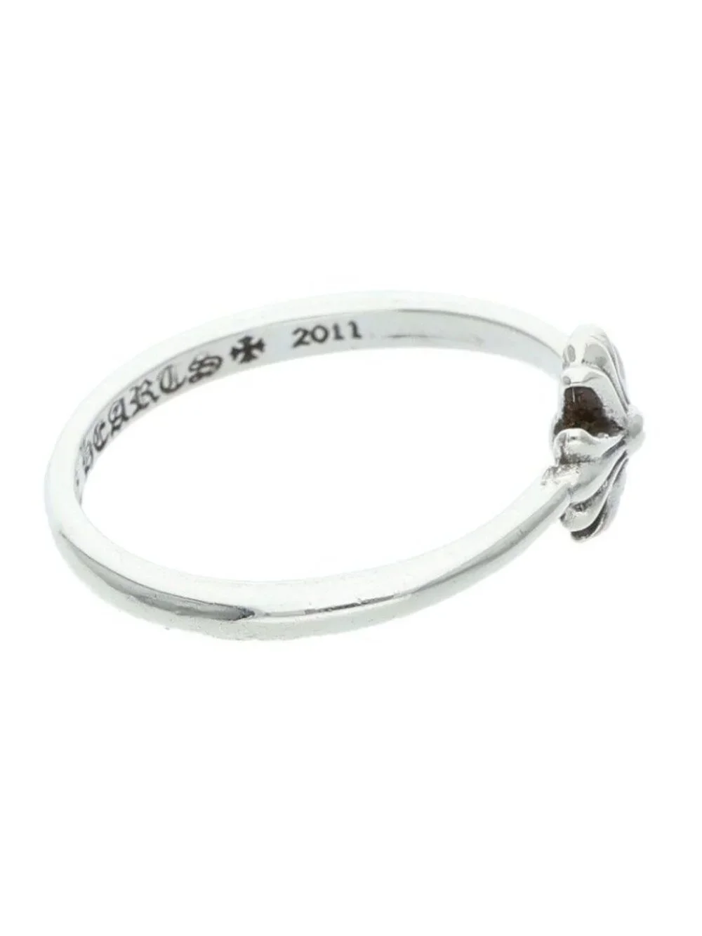 Chrome Hearts Bubblegum CH Pls CH Plus Silver Ring